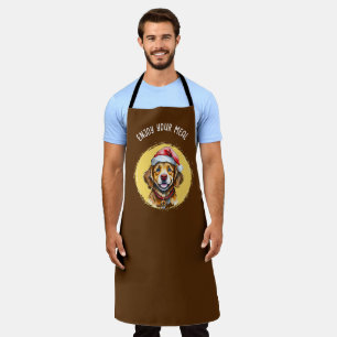 Funny Animal Christmas Favourites - Dog 1 Apron
