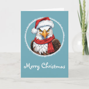Funny Animal Christmas Favourites - Eagle 2 Card