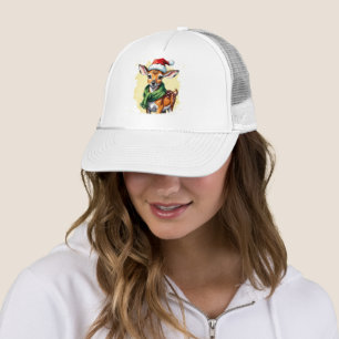 Funny Animal Christmas Favourites - Fawn 1 Trucker Hat