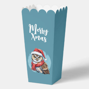 Funny Animal Christmas Favourites - Owl 1 Favour Box