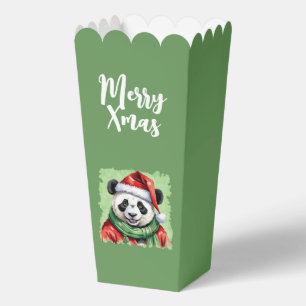 Funny Animal Christmas Favourites - Panda 1 Favour Box