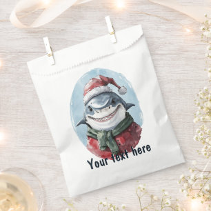 Funny Animal Christmas Favourites - Shark 1 Favour Bags