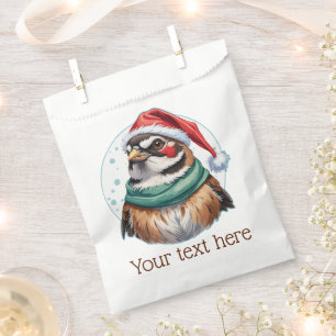 Funny Animal Christmas Favourites - Sparrow 1 Favour Bags