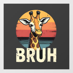 Funny Animal Giraffe Meme Face Festive Xmas T-Shir