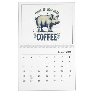 Funny Animal Inspired Calendar
