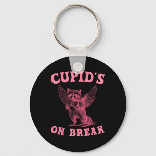 Funny Animal Love Valentine Holiday Quote Cupids O Key Ring