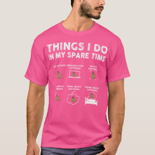 Funny Animal Lover Rat Things I Do In My Spare Tim T-Shirt