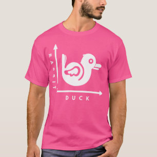 Funny Animal Optical Illusion Duck Or Rabbit T-Shirt