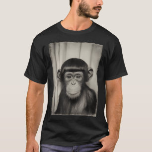 Funny Animal Photobooth Bowl Cut T-Shirt