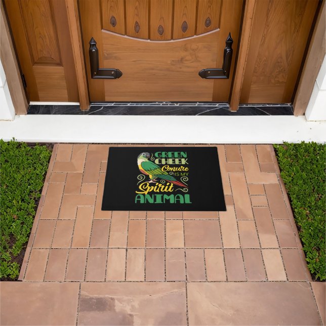 Funny Animals Cute Birds Doormat (Outdoor)