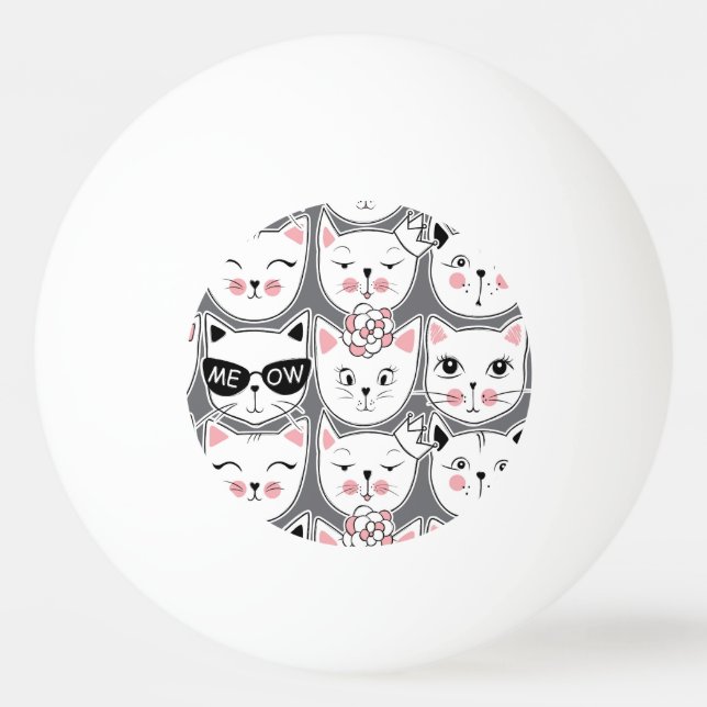 Funny Animals Set_014 Ping Pong Ball (Front)