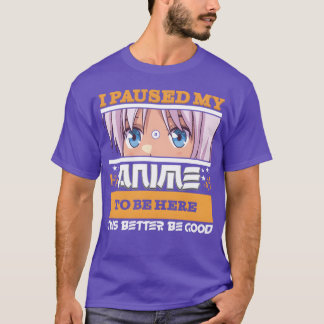 Funny anime design for manga and anime fans gift T-Shirt