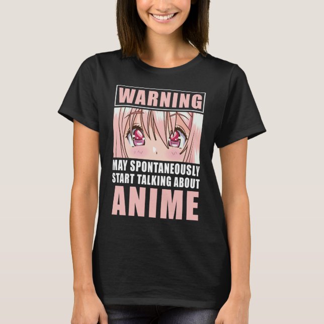 Funny Anime Girl Japanese Otaku Manga Japan T-Shirt (Front)