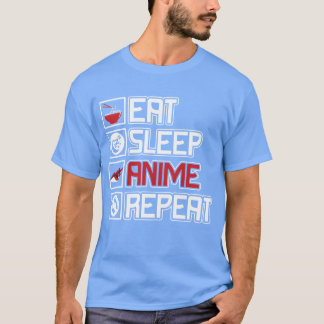 Funny Anime Outfit Japanese Comic Cartoon Anime fr T-Shirt