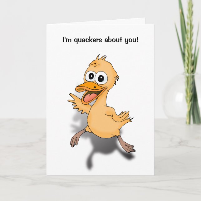 Funny anniversary card for a couple. (Front)