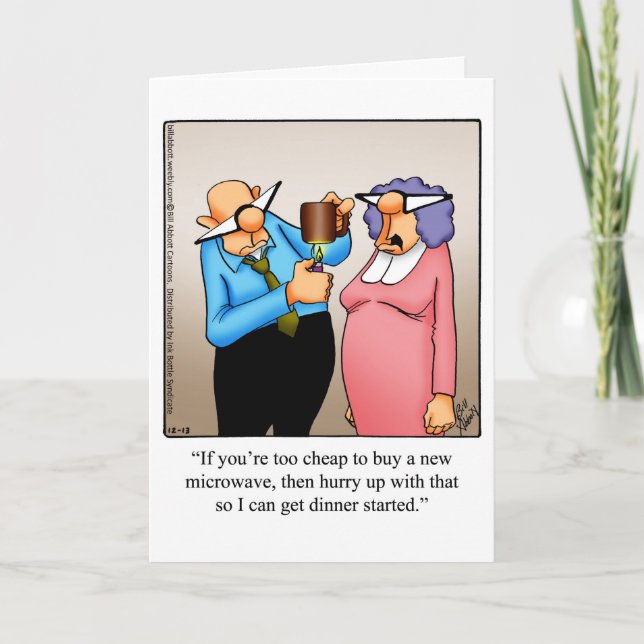Funny Anniversary Card For Favourite Fun Couple (Front)