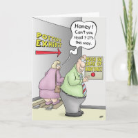 Funny Anniversary Cards: Push in Case Of
