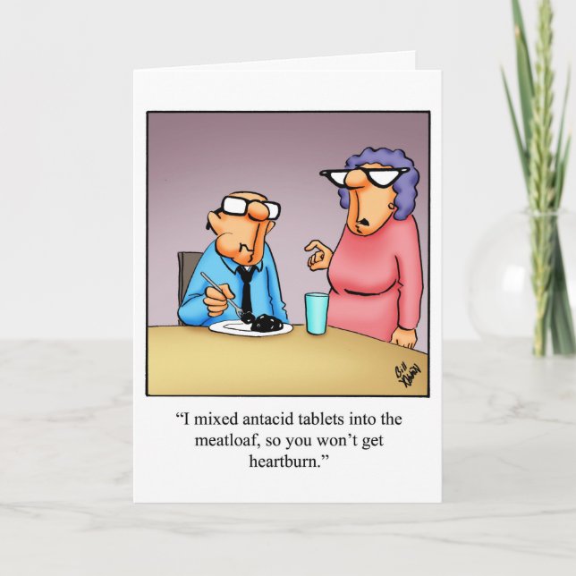 Funny Anniversary Greeting Card Humour (Front)