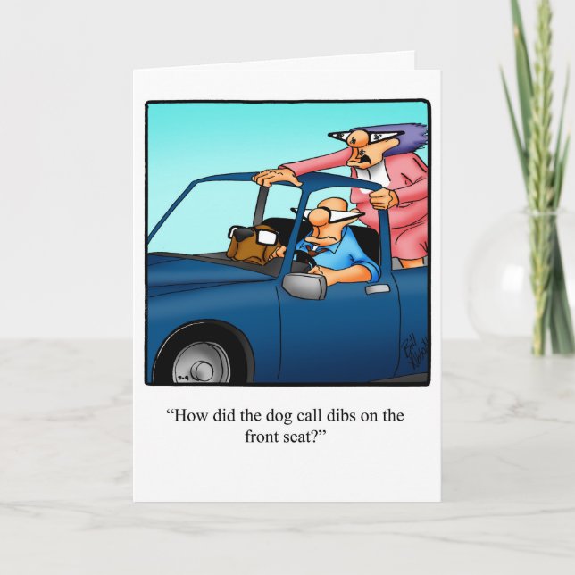 Funny Anniversary Humour Card For Them (Front)