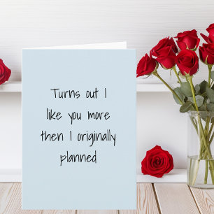 Funny Anniversary Love Birthday Valentine Card