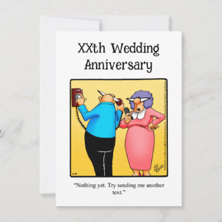 Funny Anniversary Party Invitation