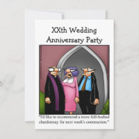 Funny Anniversary Party Invitation