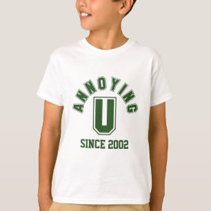 Funny Annoying You Boy Tee, Green T-Shirt