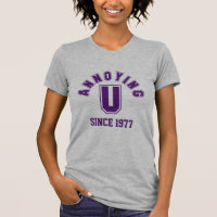 Funny Annoying You Women's Tee, Purple