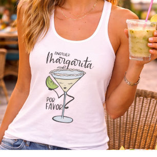 Funny Another Margarita Por Favour Singlet