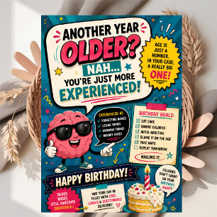 Funny Another Year Older Birthday Card