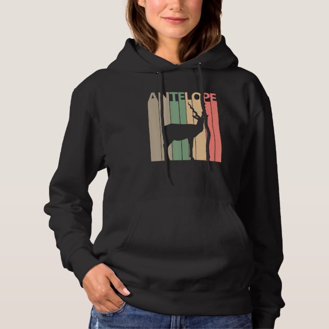 Funny Antelope Costume Hoodie (Front)
