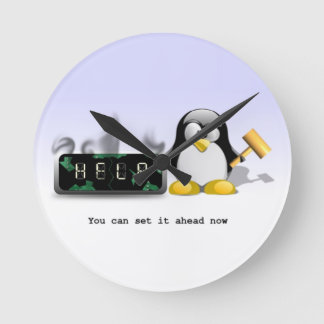 Funny Anti Daylight Saving Time Numberless Clock