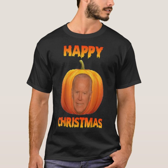Funny Anti Joe Biden 2021 Halloween Costume T-Shirt (Front)