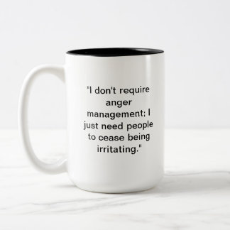 Funny Anti-People Mug | Sarcastic Humour