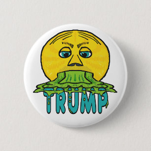 Funny Anti Trump 6 Cm Round Badge