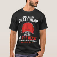 Funny Anti Trump Mark Of The Beast Red Hat