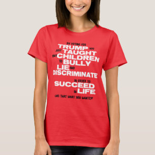 Funny Anti-Trump Shirt for Liberal Political Humou