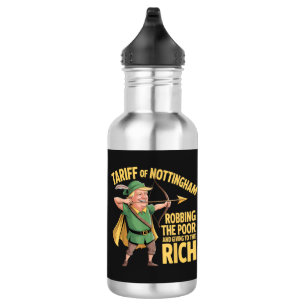 Funny Anti Trump Tariff 532 Ml Water Bottle