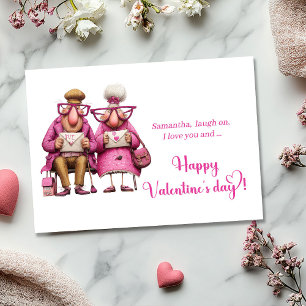 Funny Anti Valentine Card Playful Quirky Couple