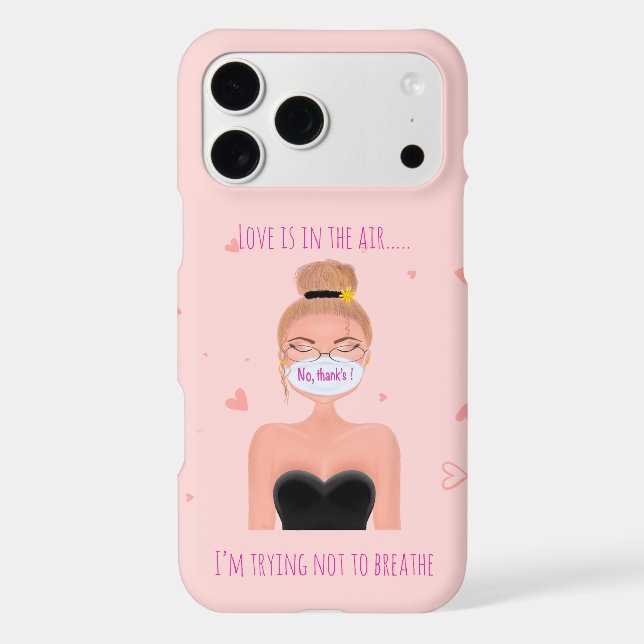 Funny Anti-Valentine’s Day  Phone Case (Back)