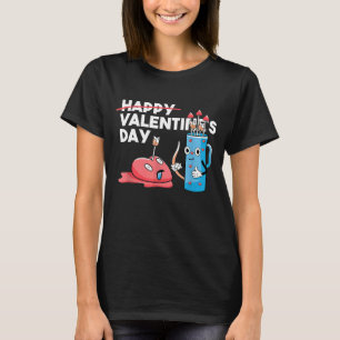 Funny Anti Valentines Day Archery Bow Arrow Cupid T-Shirt