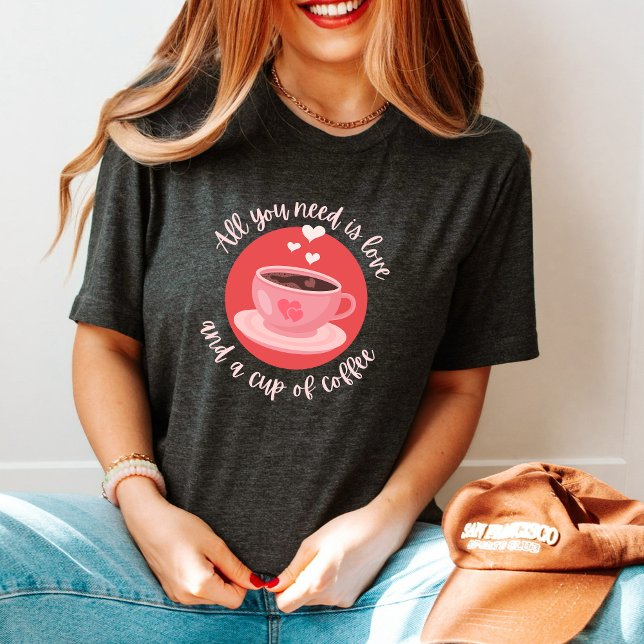 Funny Anti-Valentine's Day Gifts for coffee lovers T-Shirt (Creator Uploaded)