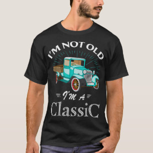Funny Antique Vintage Old Truck Men Dad Gifts T-Shirt
