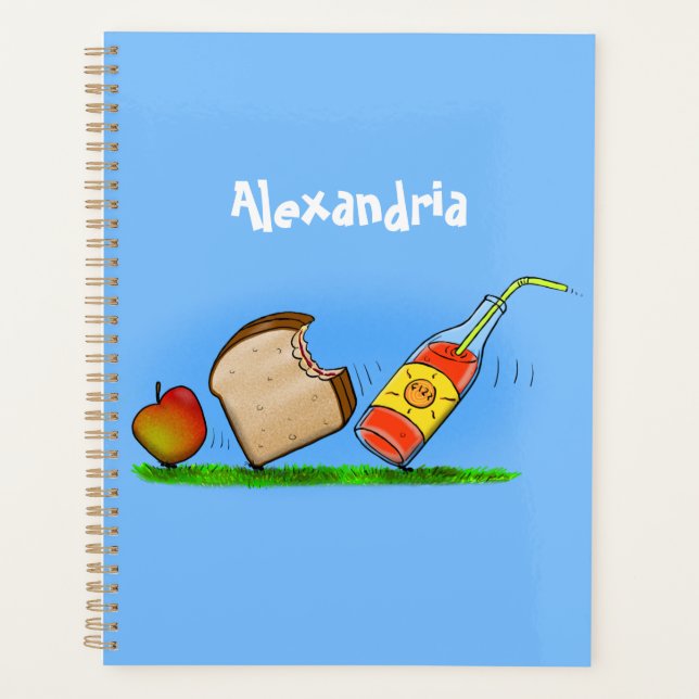 Funny ants cartoon planner (Front)