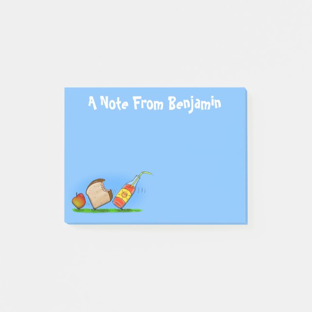 Funny ants cartoon post-it notes (Front)