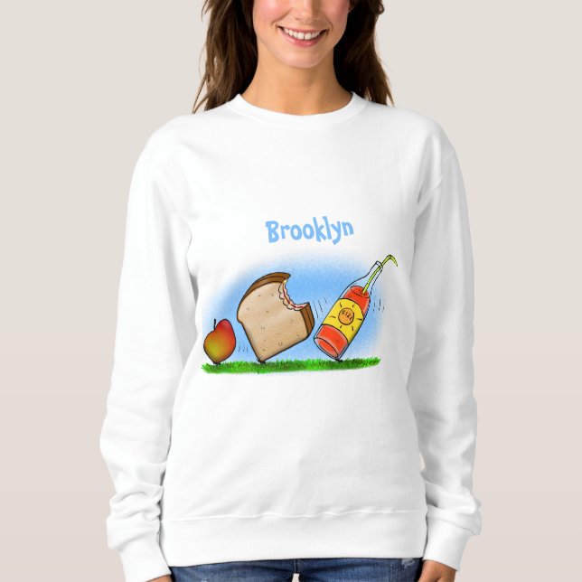 Funny ants cartoon sweatshirt (Front)