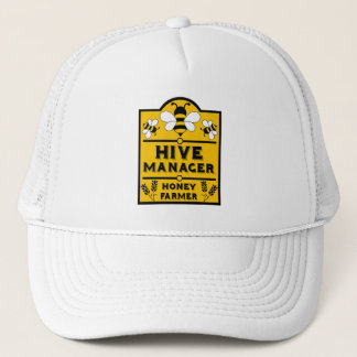 Funny Apiary Honey Farmer Trucker Hat
