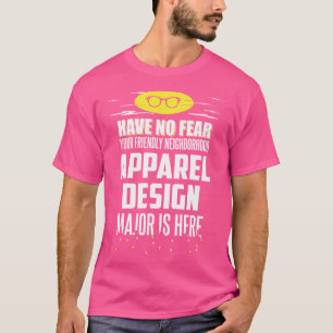 Funny Apparel Major Have No Fear T-Shirt