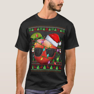 Funny Apple Fruit Lover Family Matching Ugly Apple T-Shirt