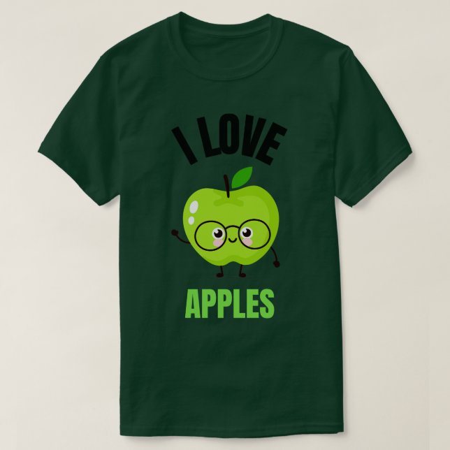 Funny apple T-Shirt (Design Front)